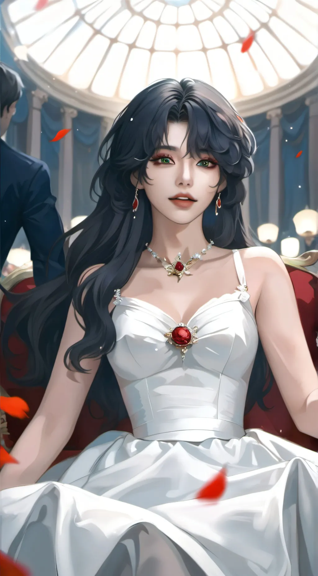 ai character: Lia Woo background