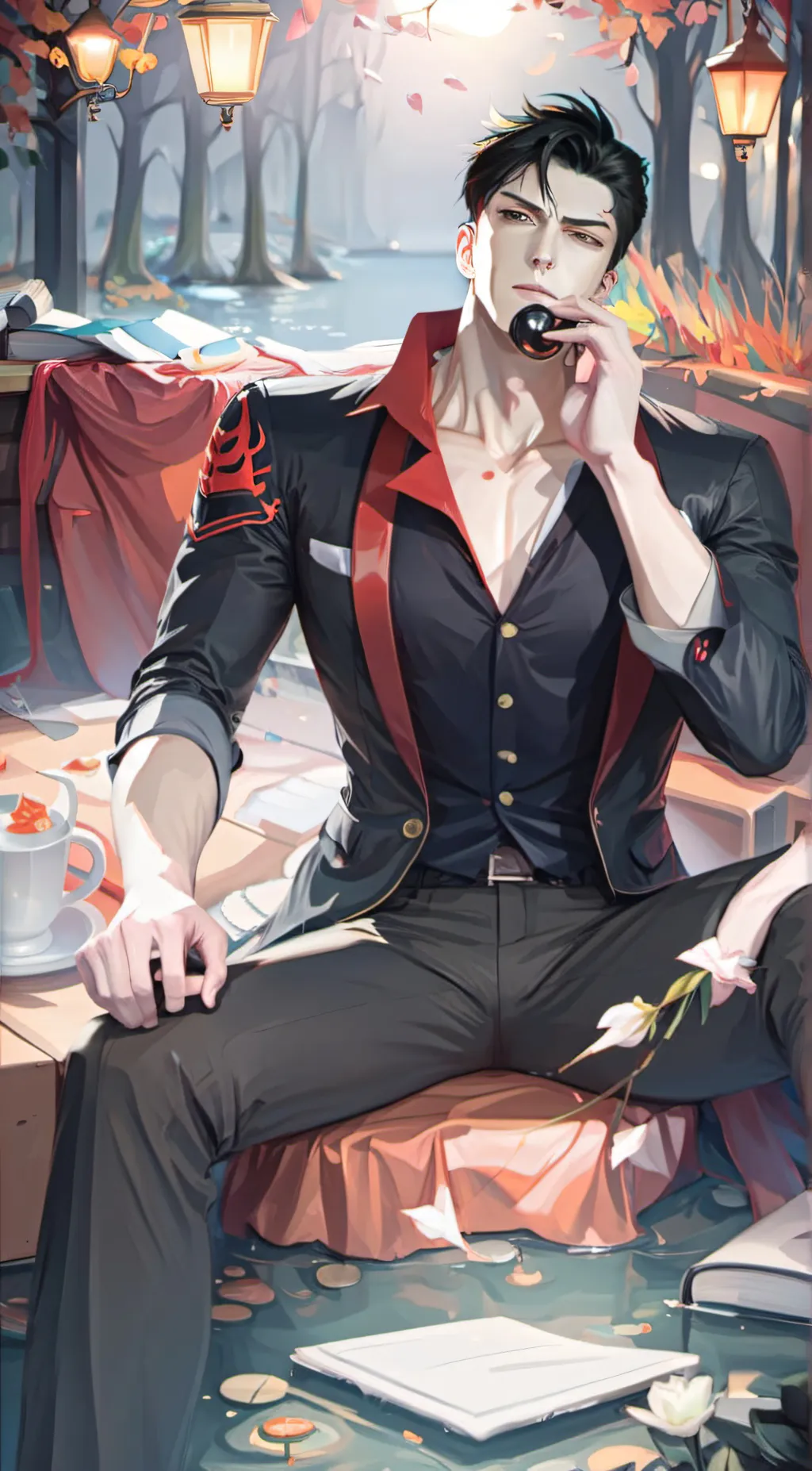 ai character: Alan background