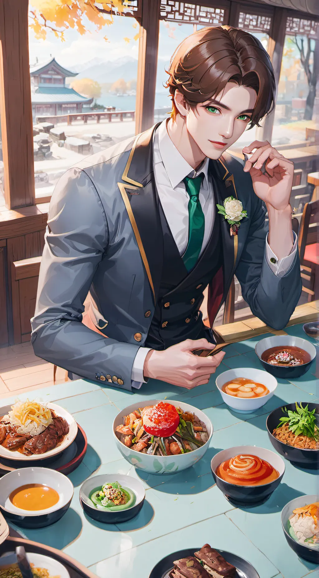 ai character: Liam background