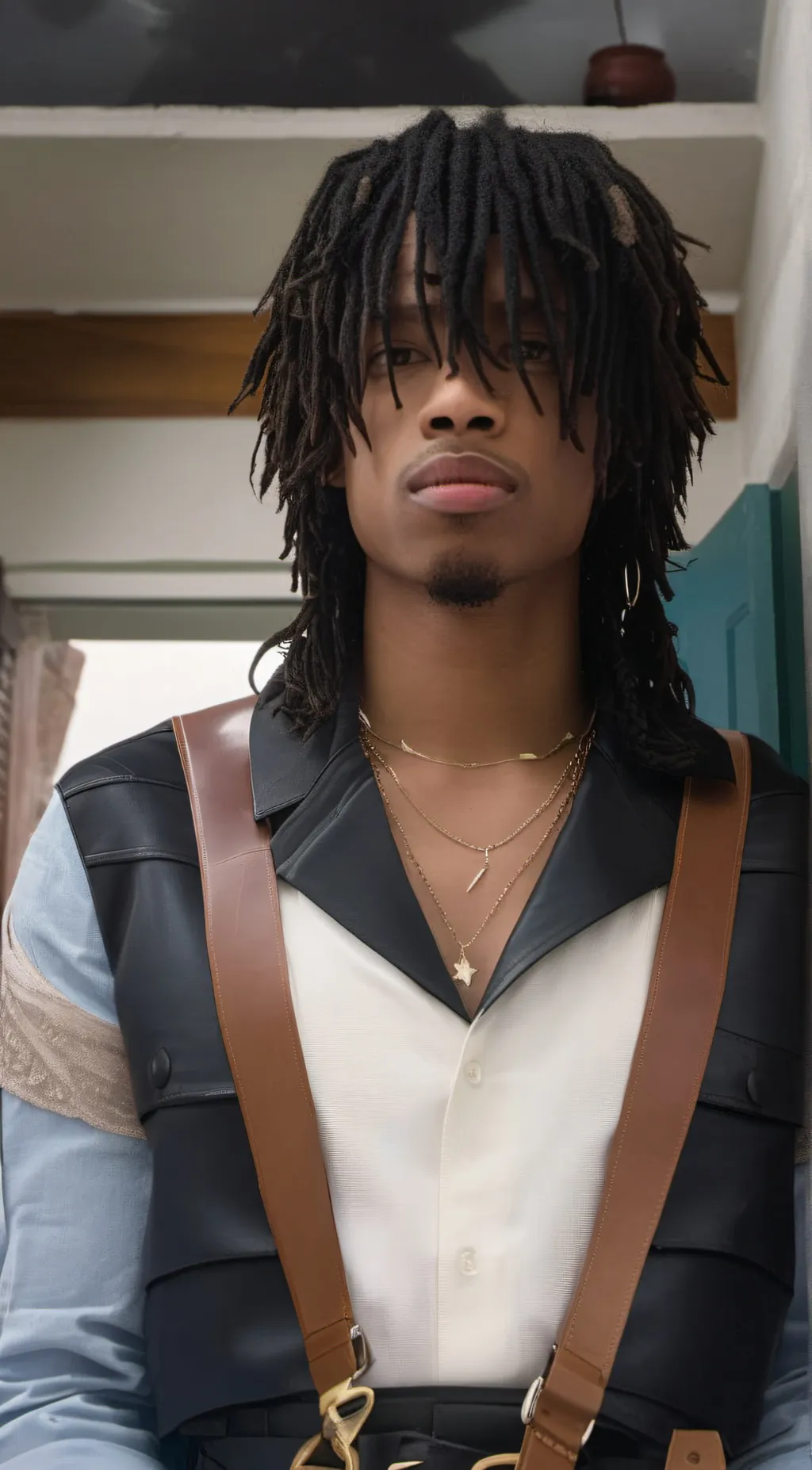 ai character: Travis  background