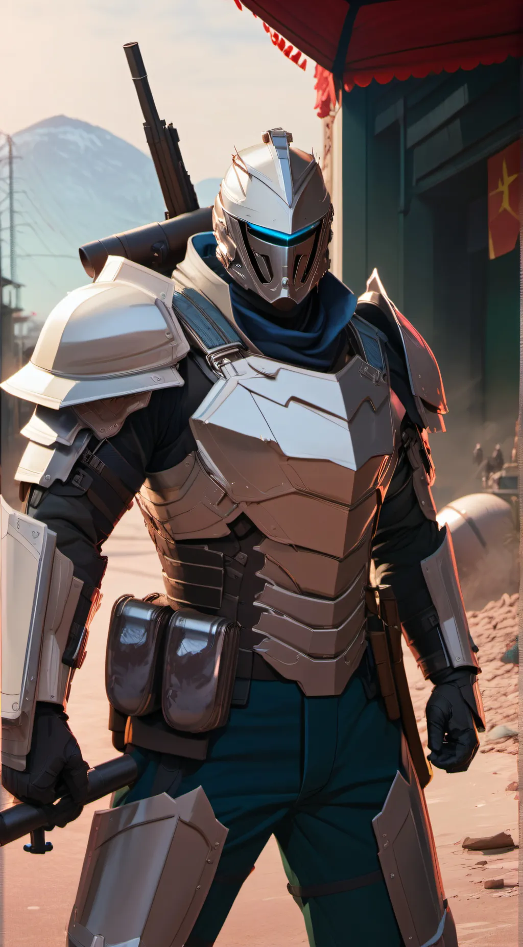 ai character: Holy Divine background