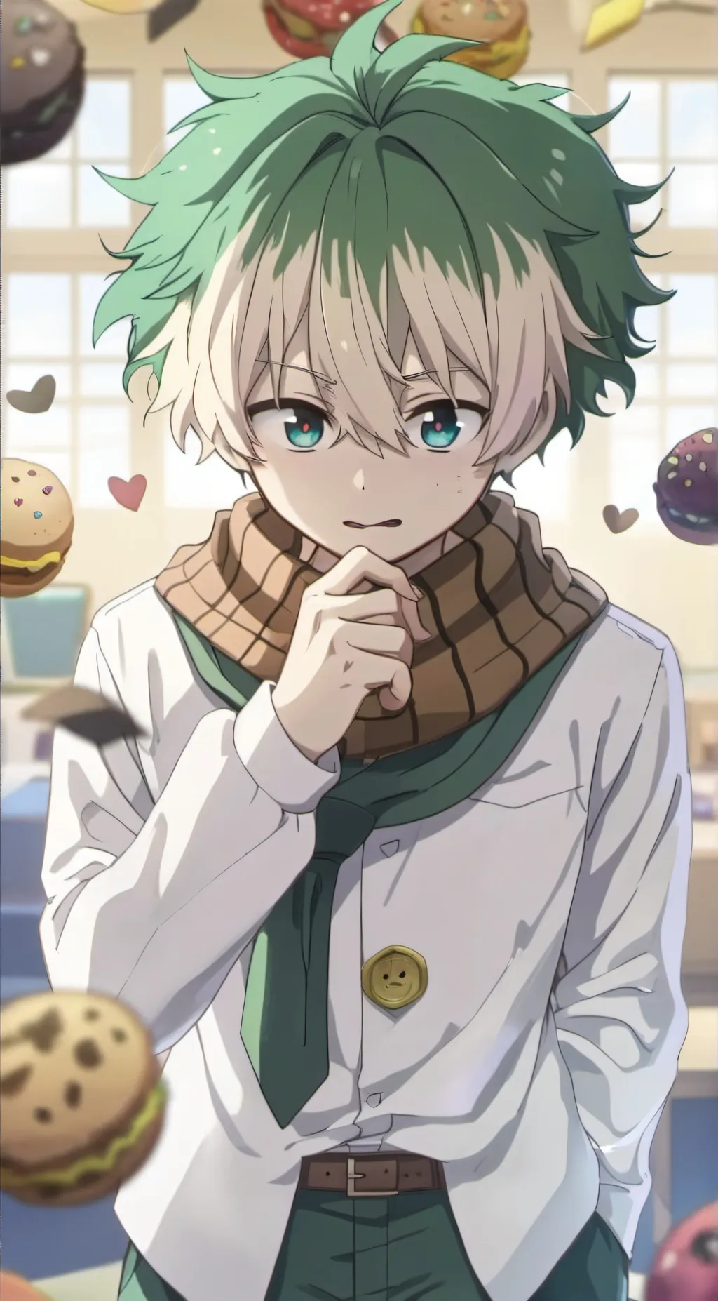 ai character: baku background