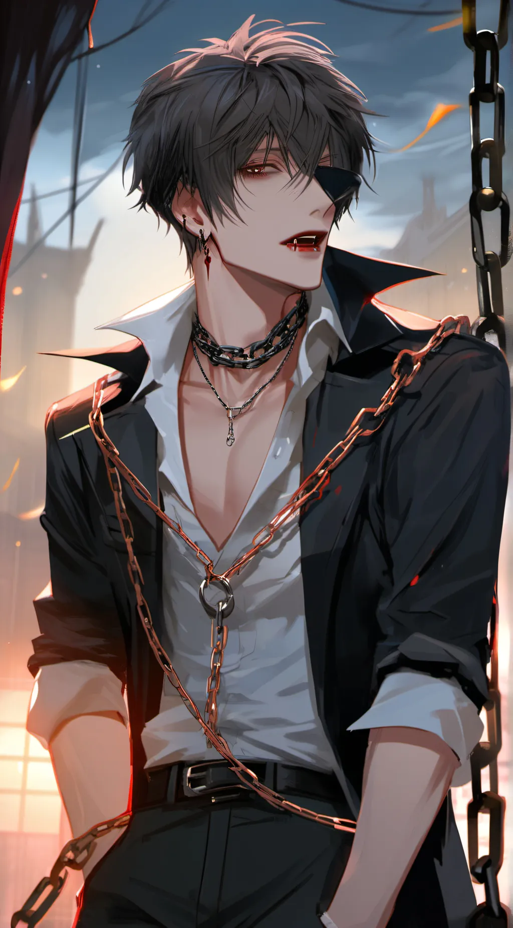 ai character: Xander background