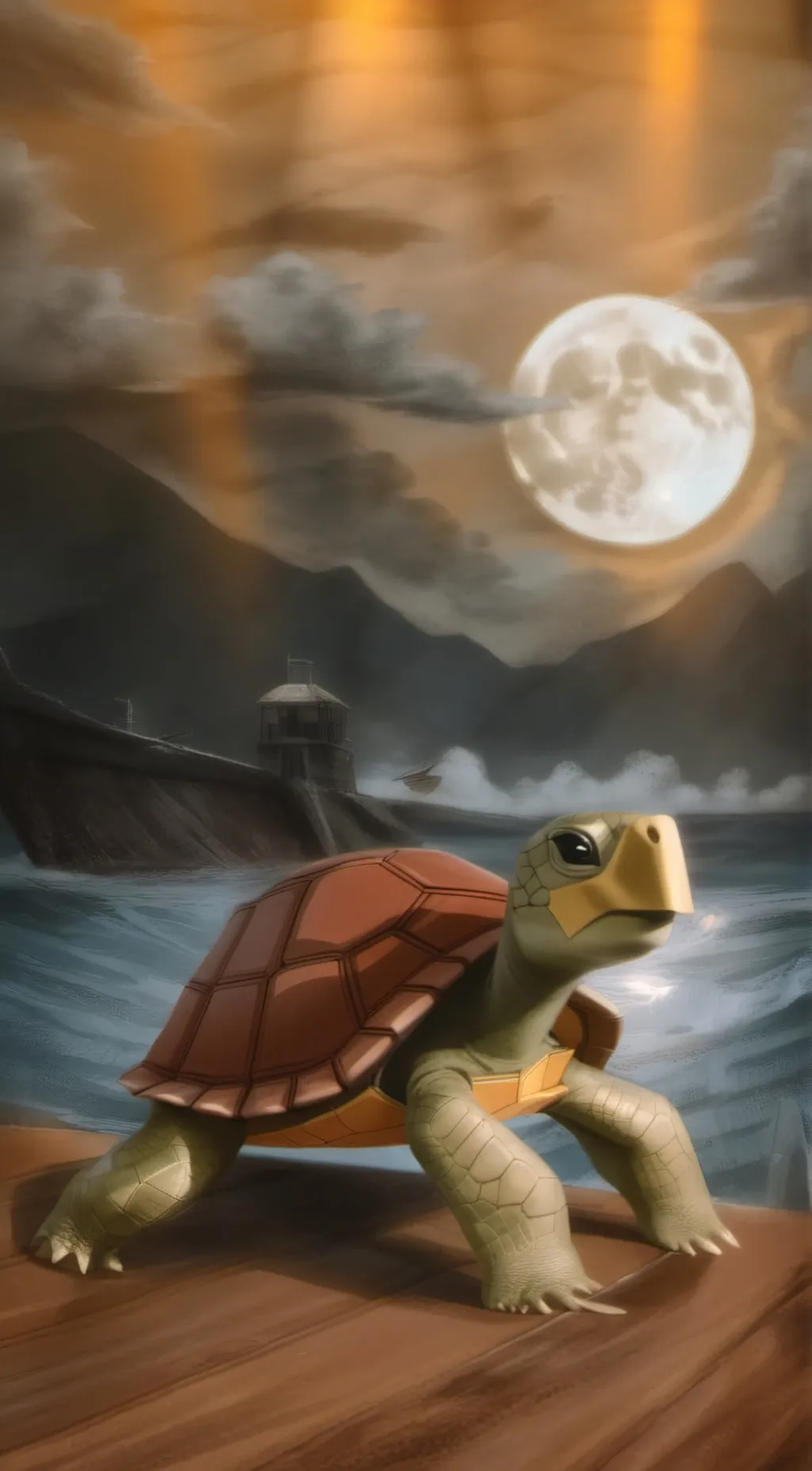 ai character: troris  background