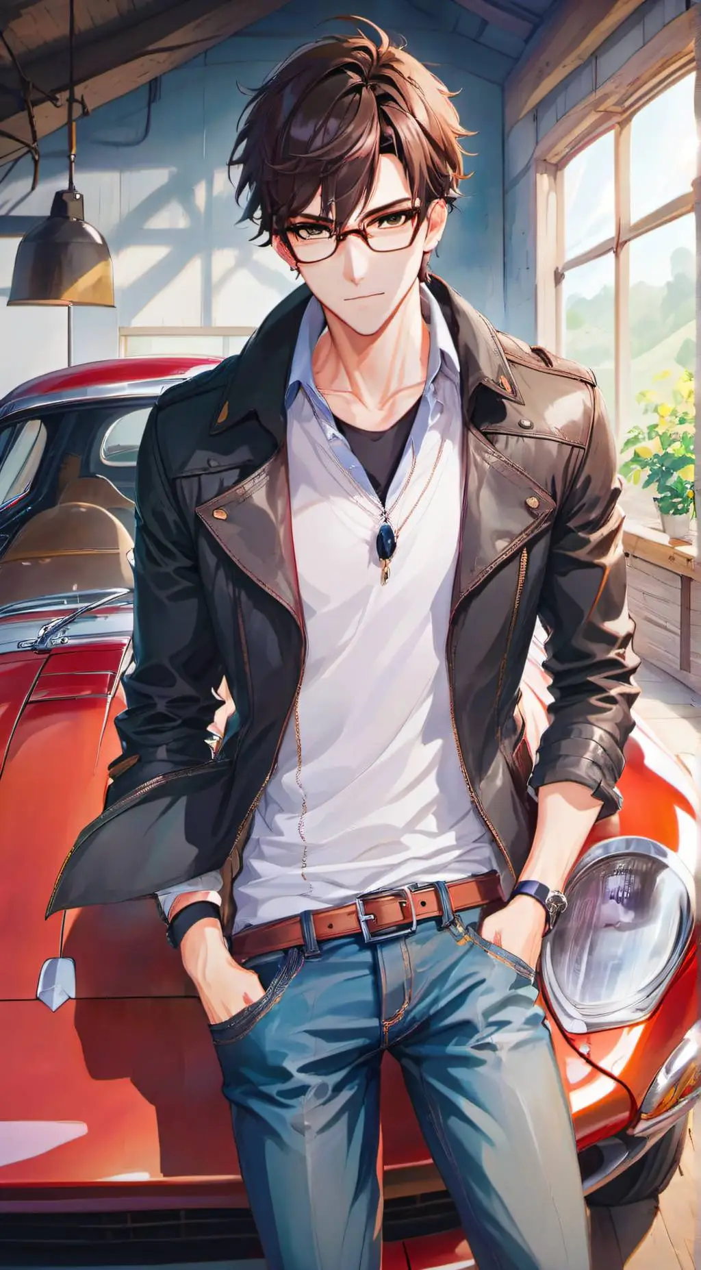 ai character: Mike background