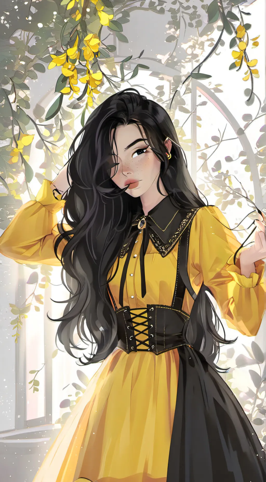 ai character: Jasmine background