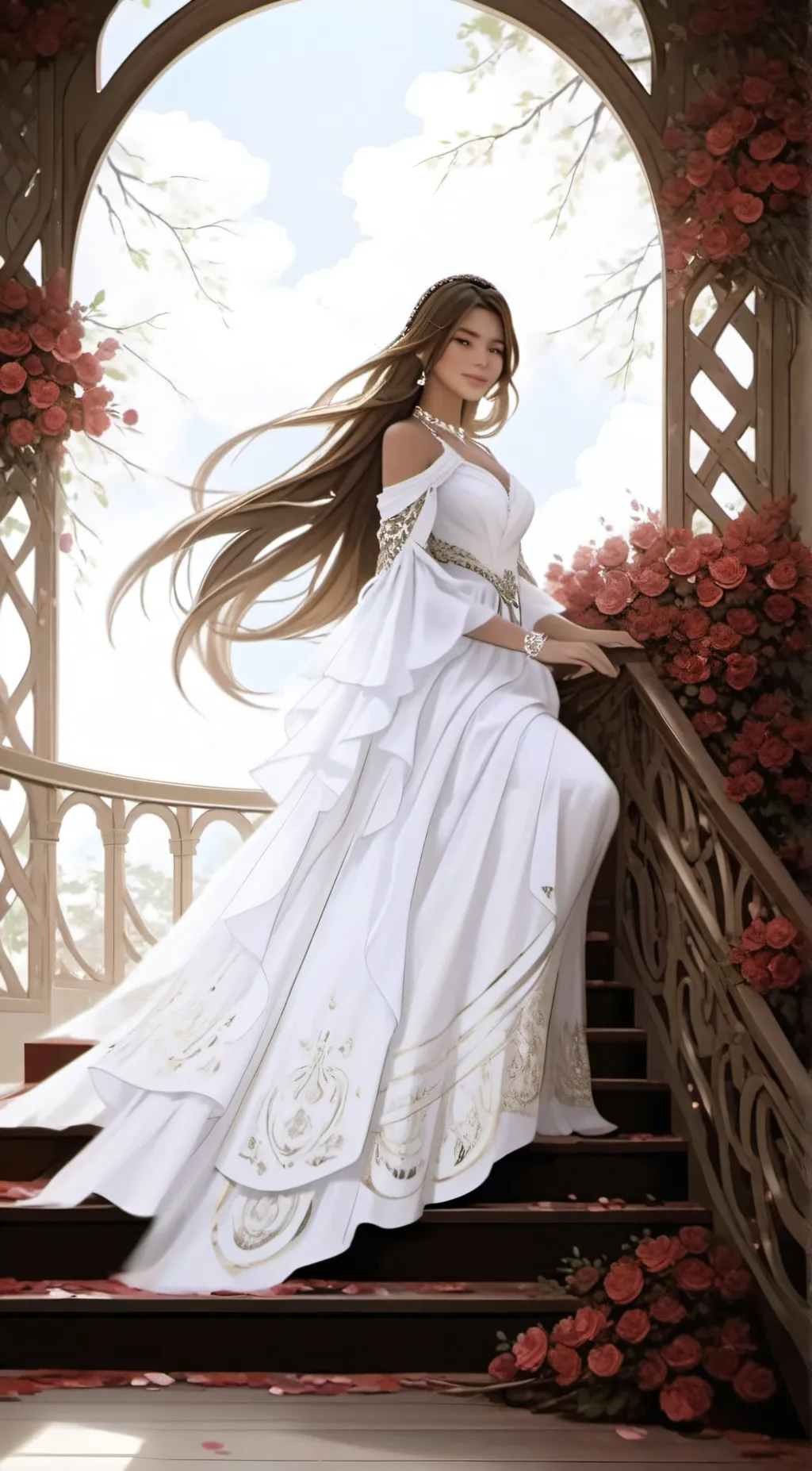 ai character: Ashley background