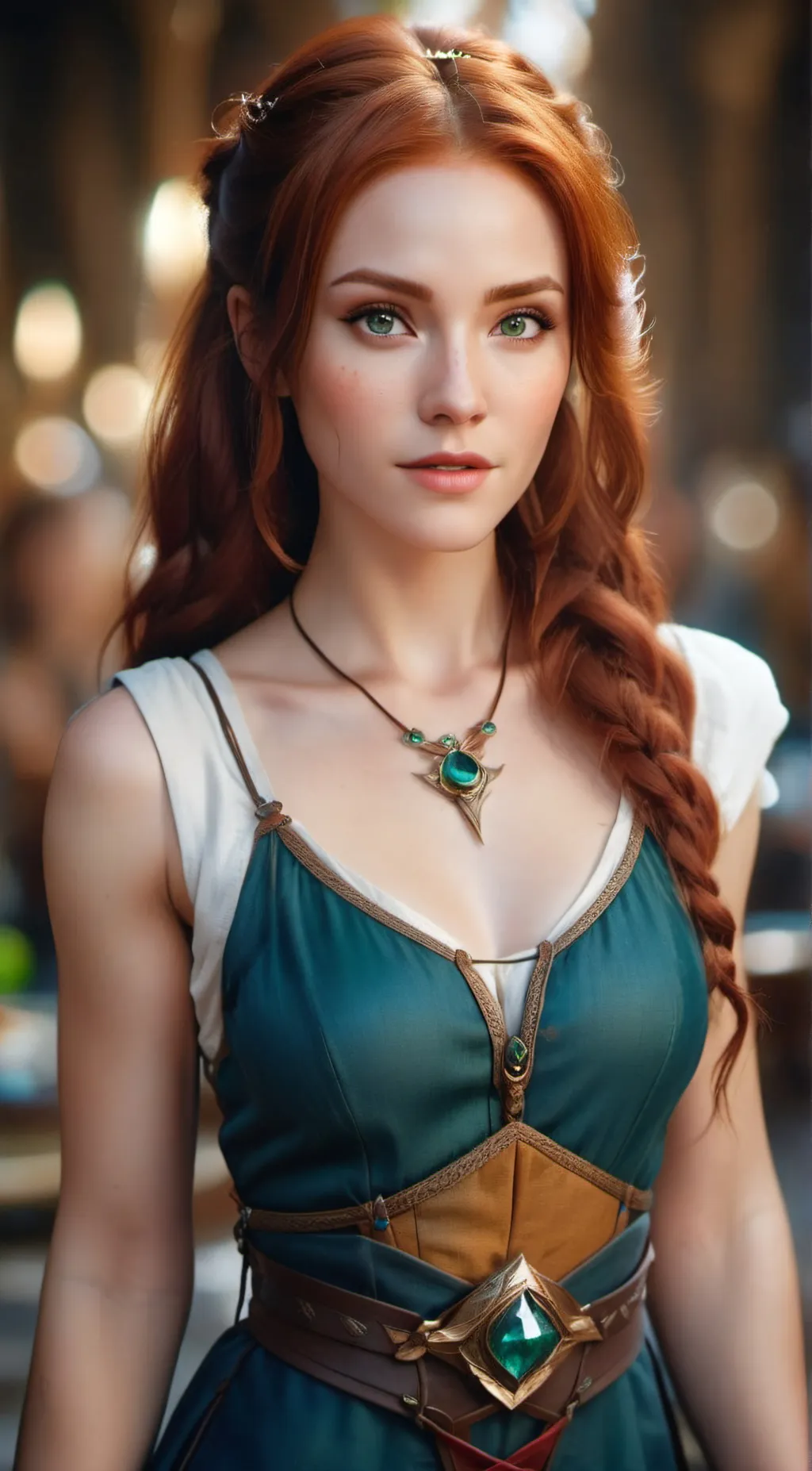 ai character: Scarlet  background