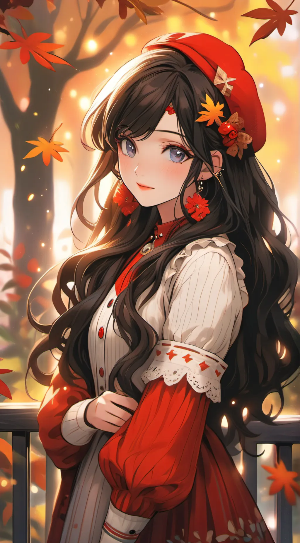 ai character: Summer background