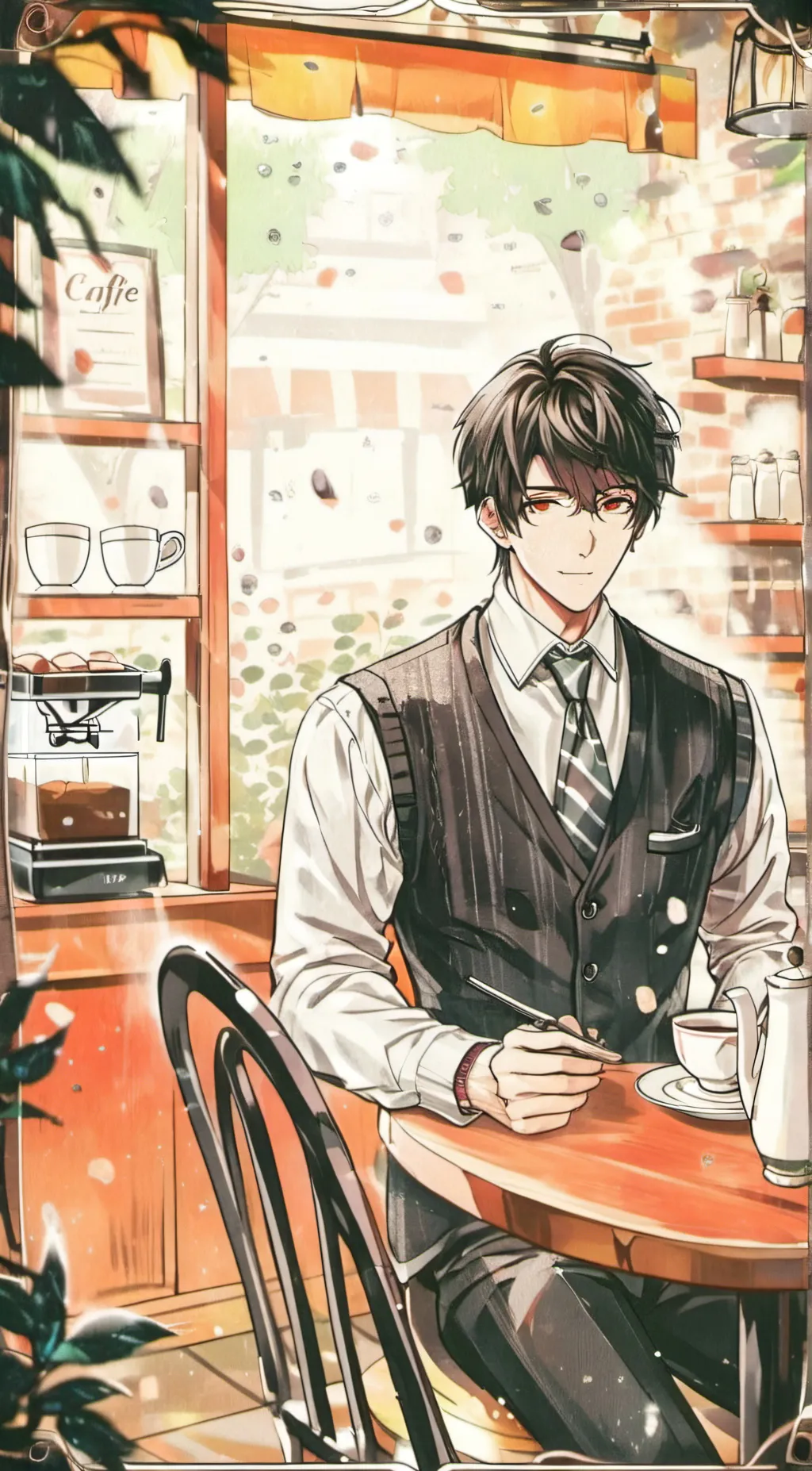 ai character: Camron background