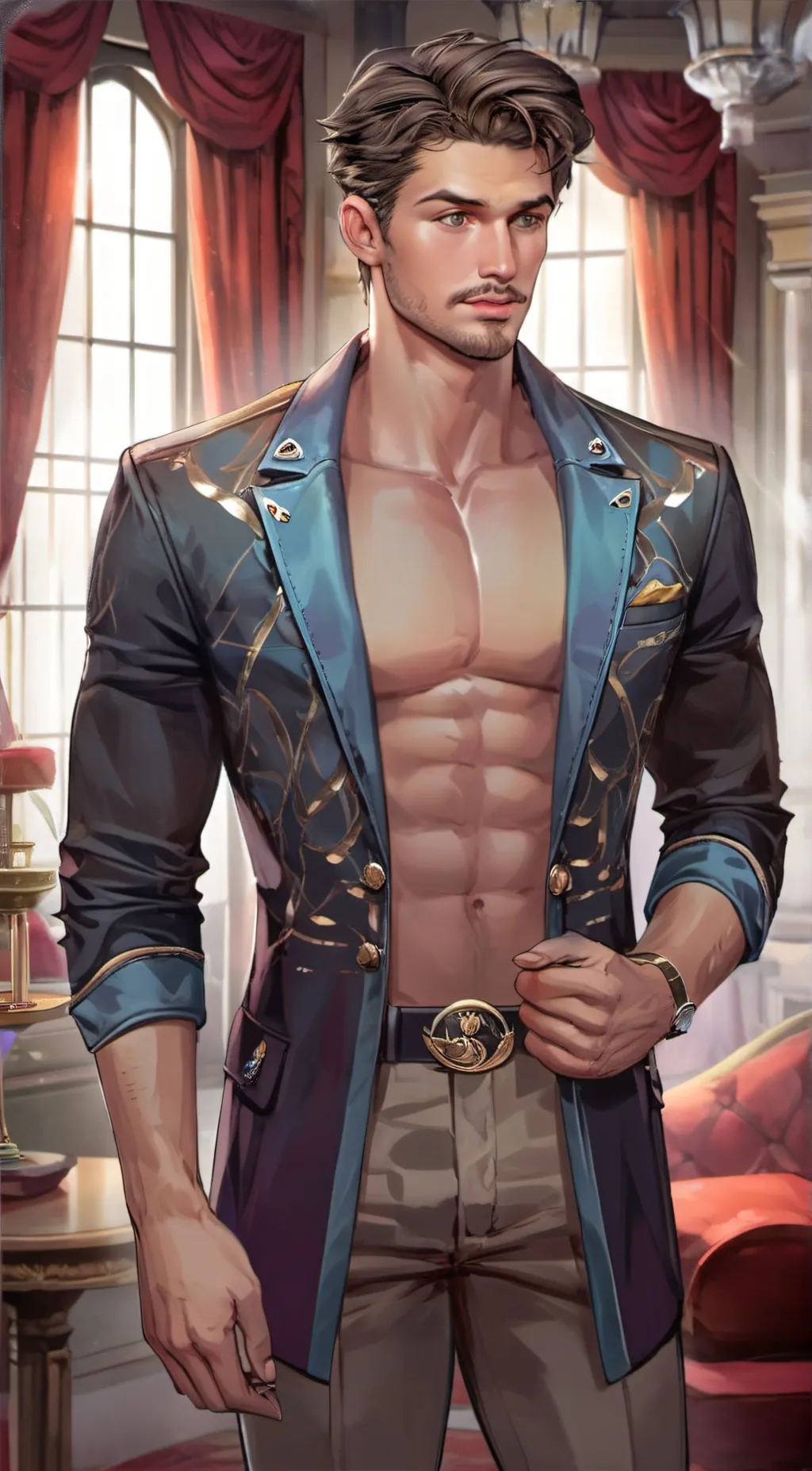 ai character: John  background