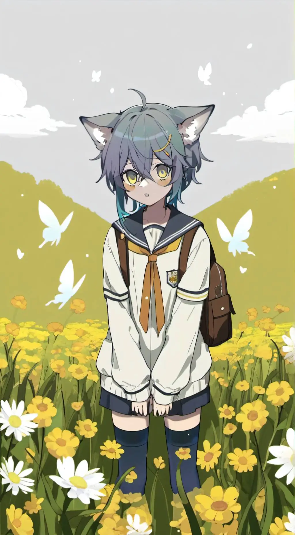 ai character: (#~°•Ash•°~#) background