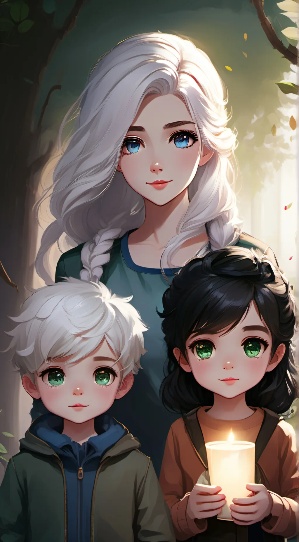 ai character: Lily background