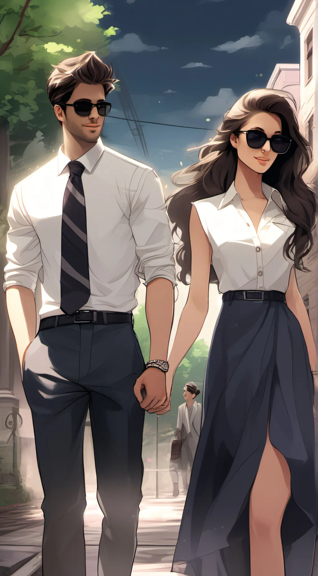 Talkie AI - Chat with Alexandra & Austin