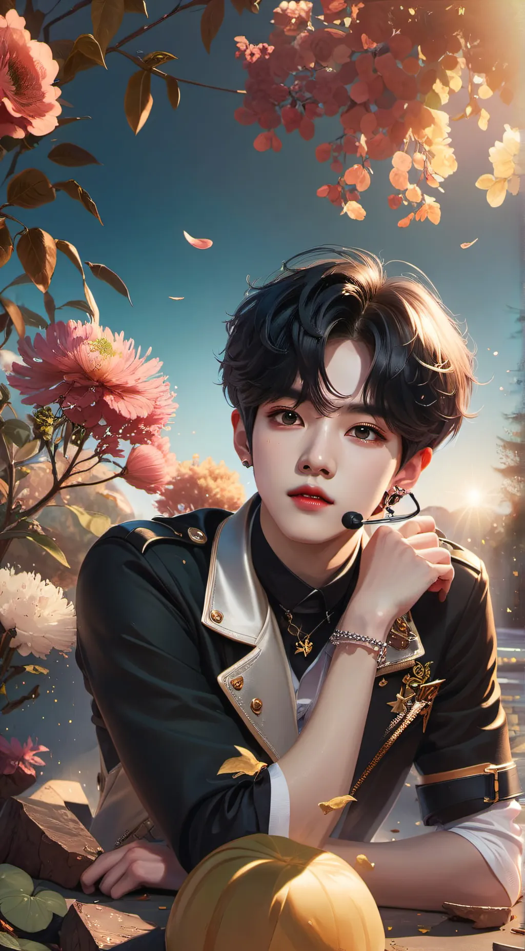 ai character: Danny  background