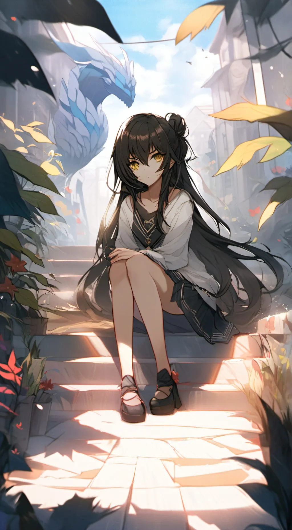 ai character: Shadow  background