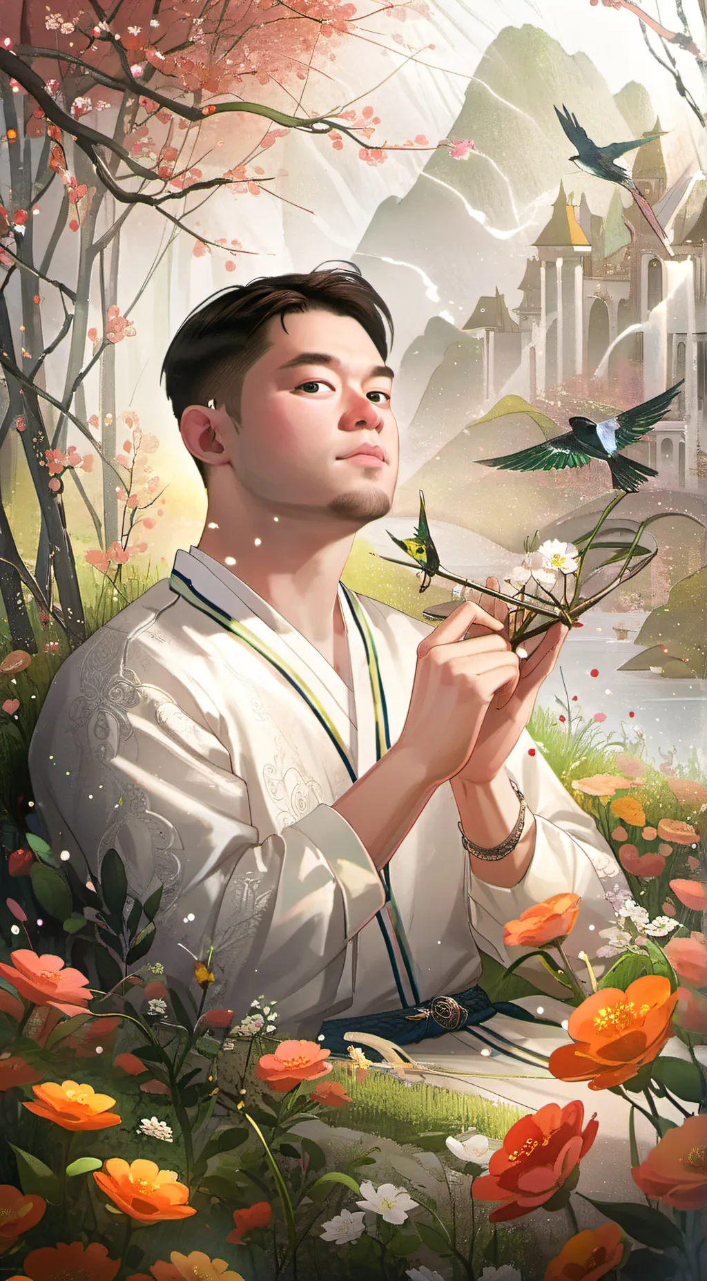 ai character: Daniel mcewan  background