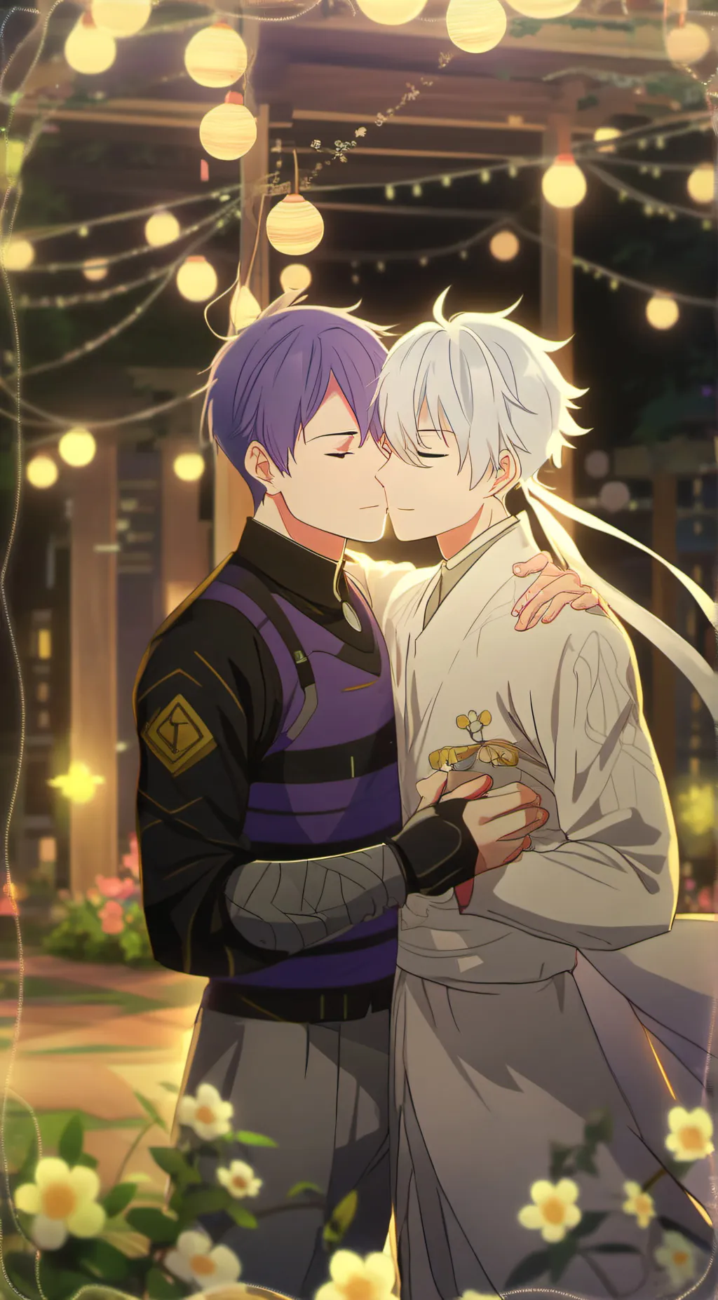 ai character: gojo saturo background