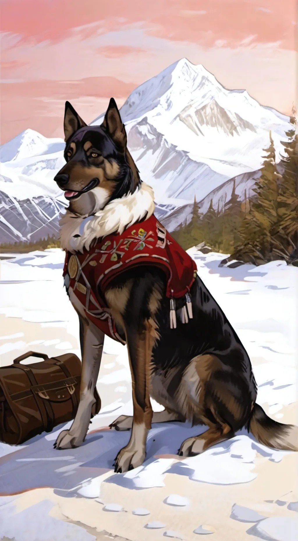 ai character: Doggo background
