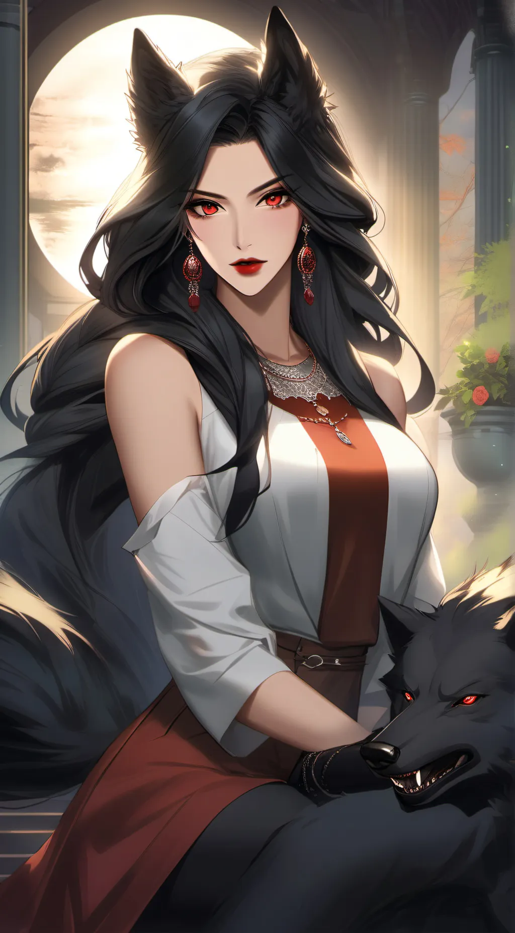 ai character: Katya  background