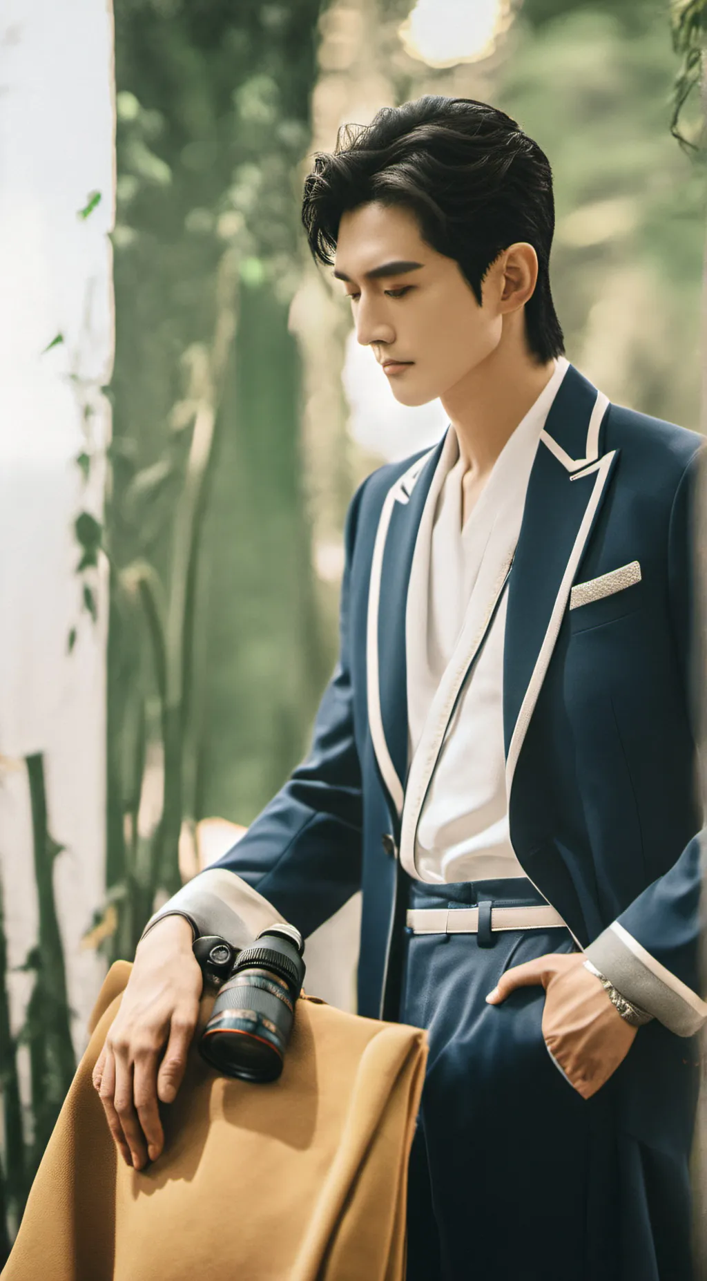 ai character: Leo background