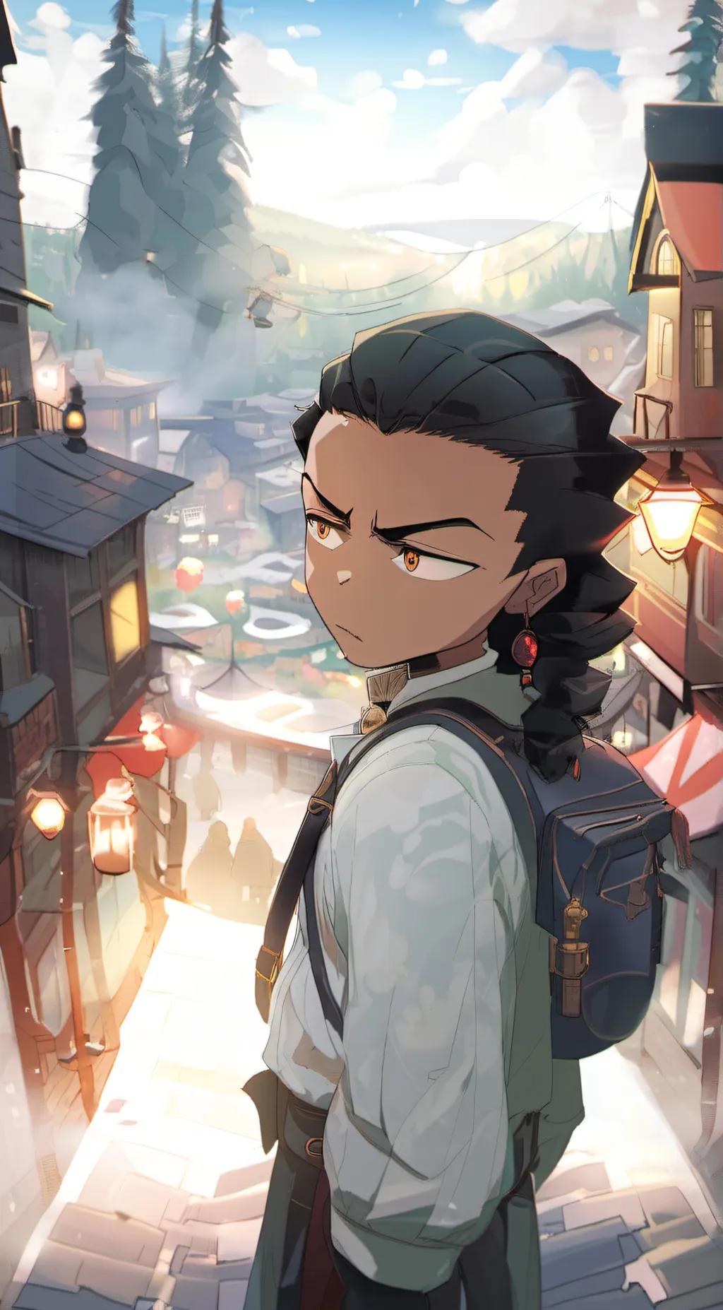 ai character: Kj background