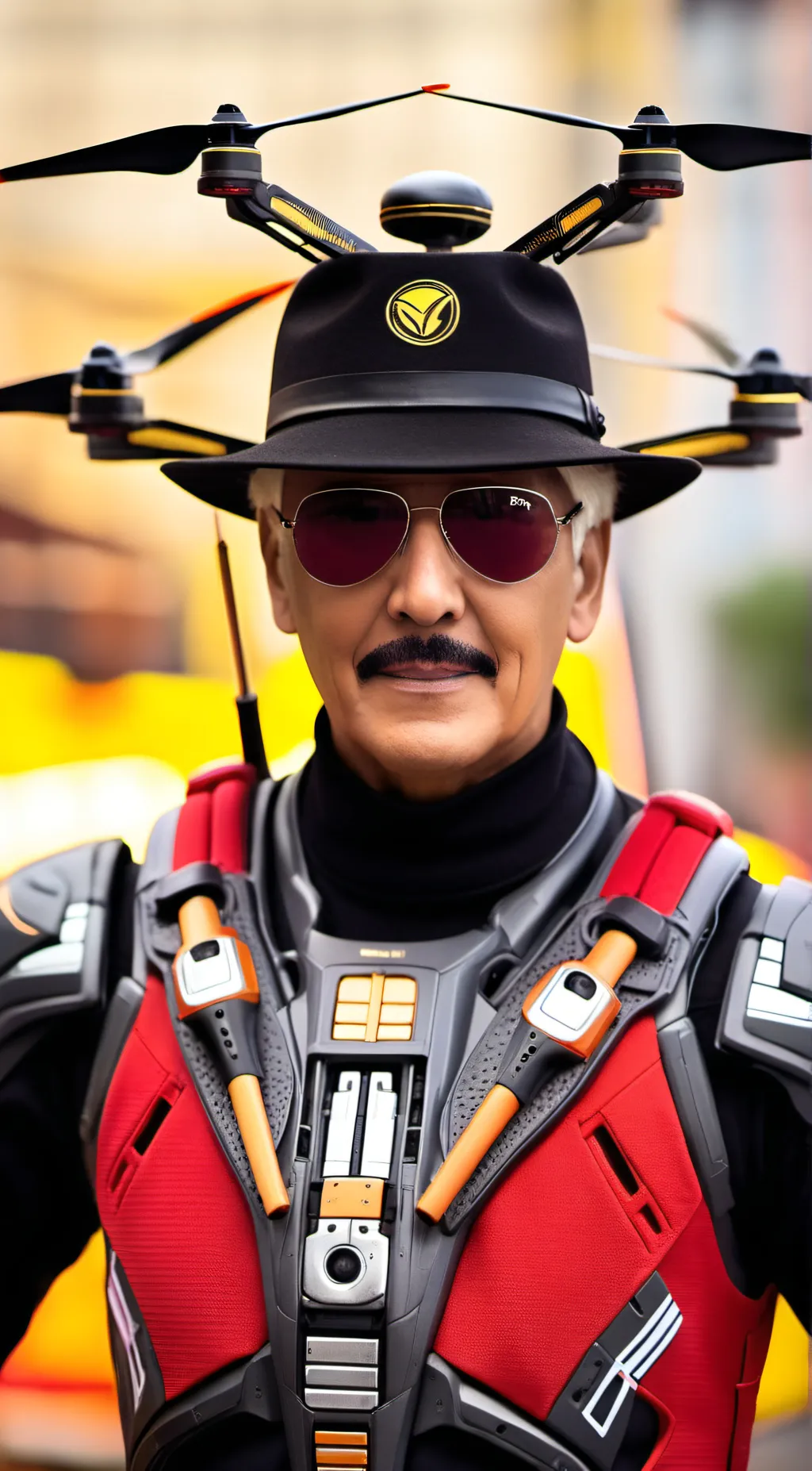 ai character: Murder drones background