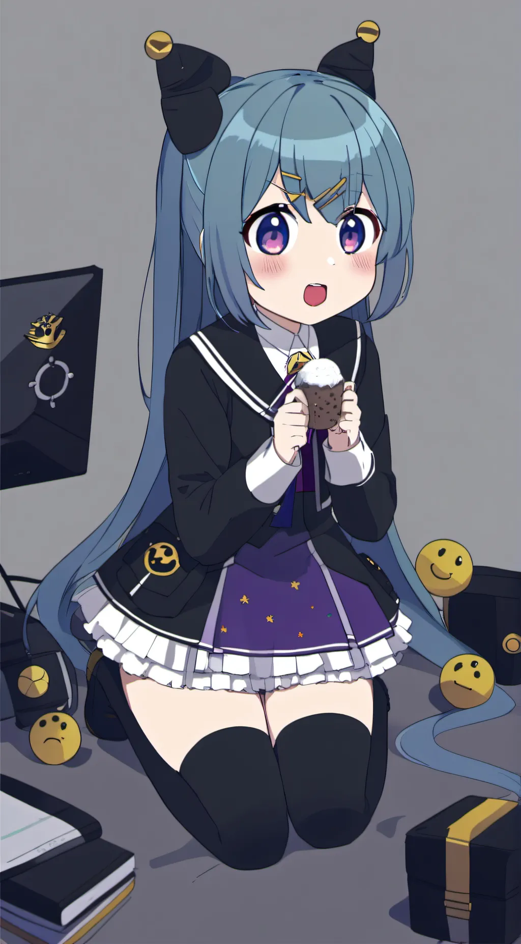 ai character: Lunar background