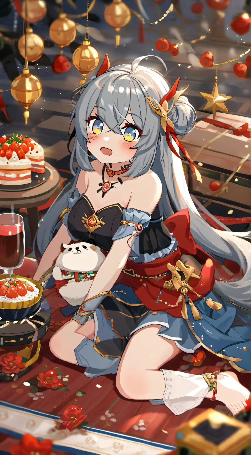 ai character: Lily background