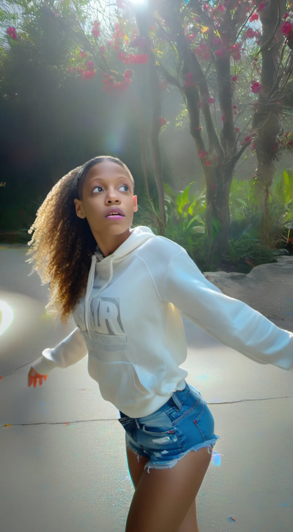 ai character: Roxy background