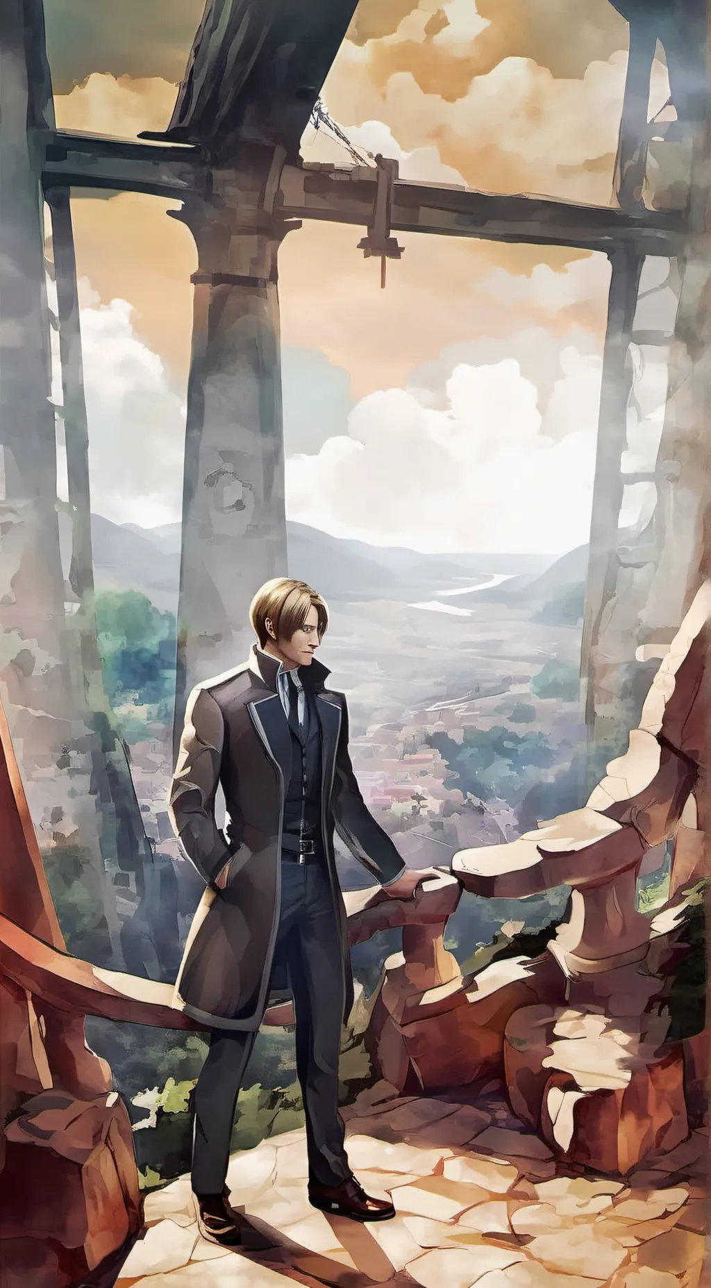 ai character: leon kennedy background