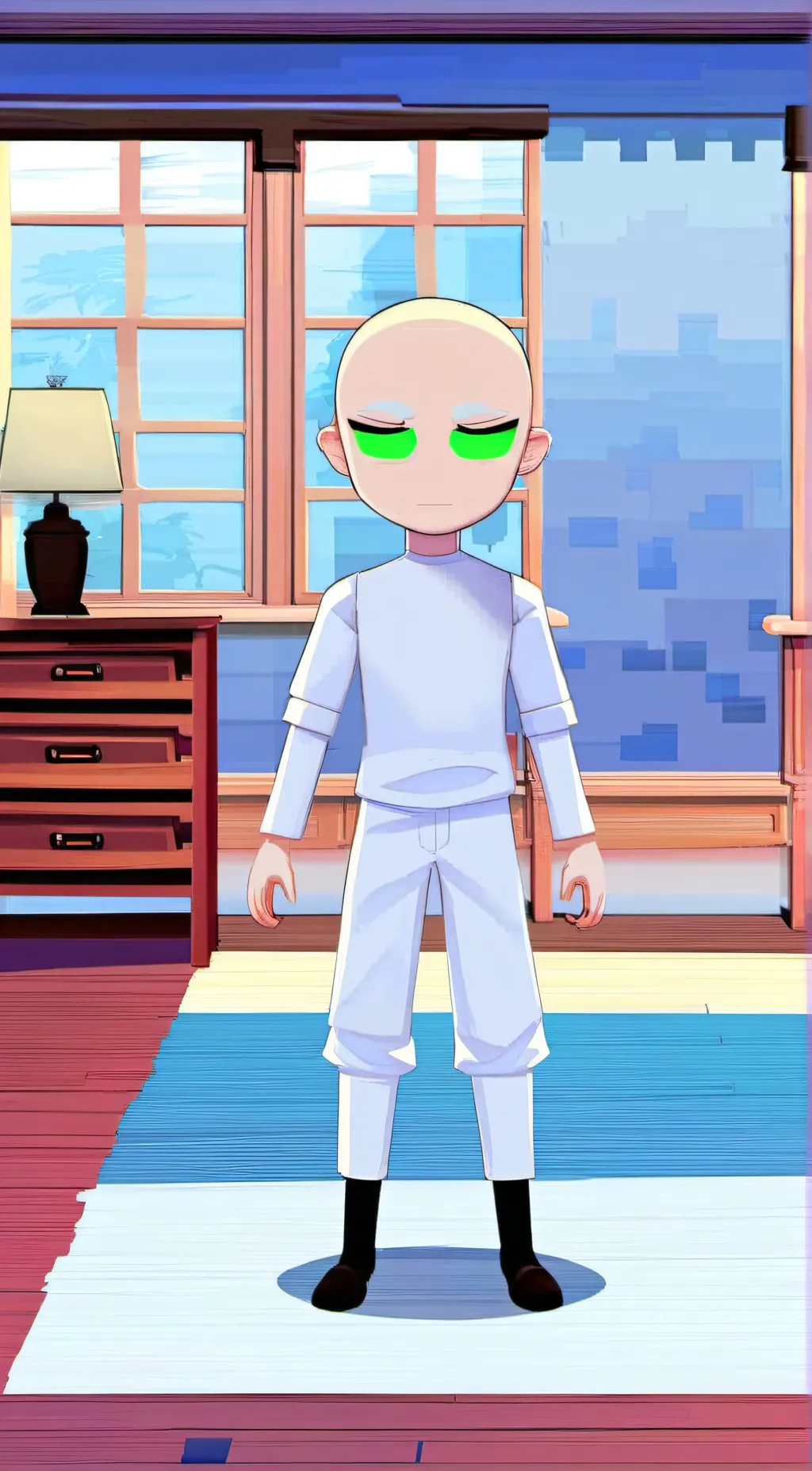 ai character: Torture Doll background