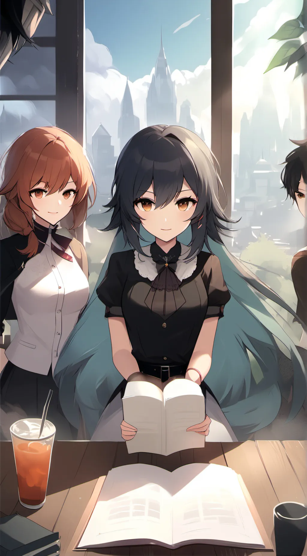 ai character: emily background