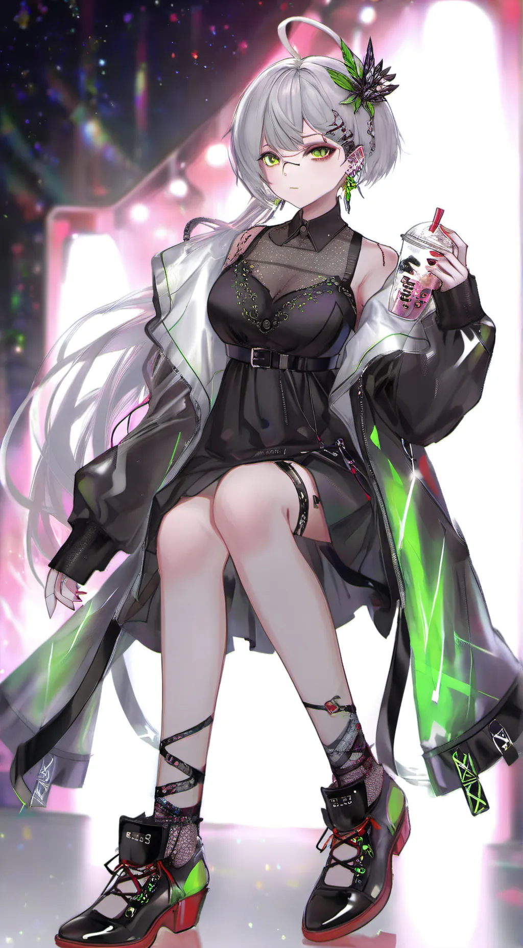 ai character: Aria background