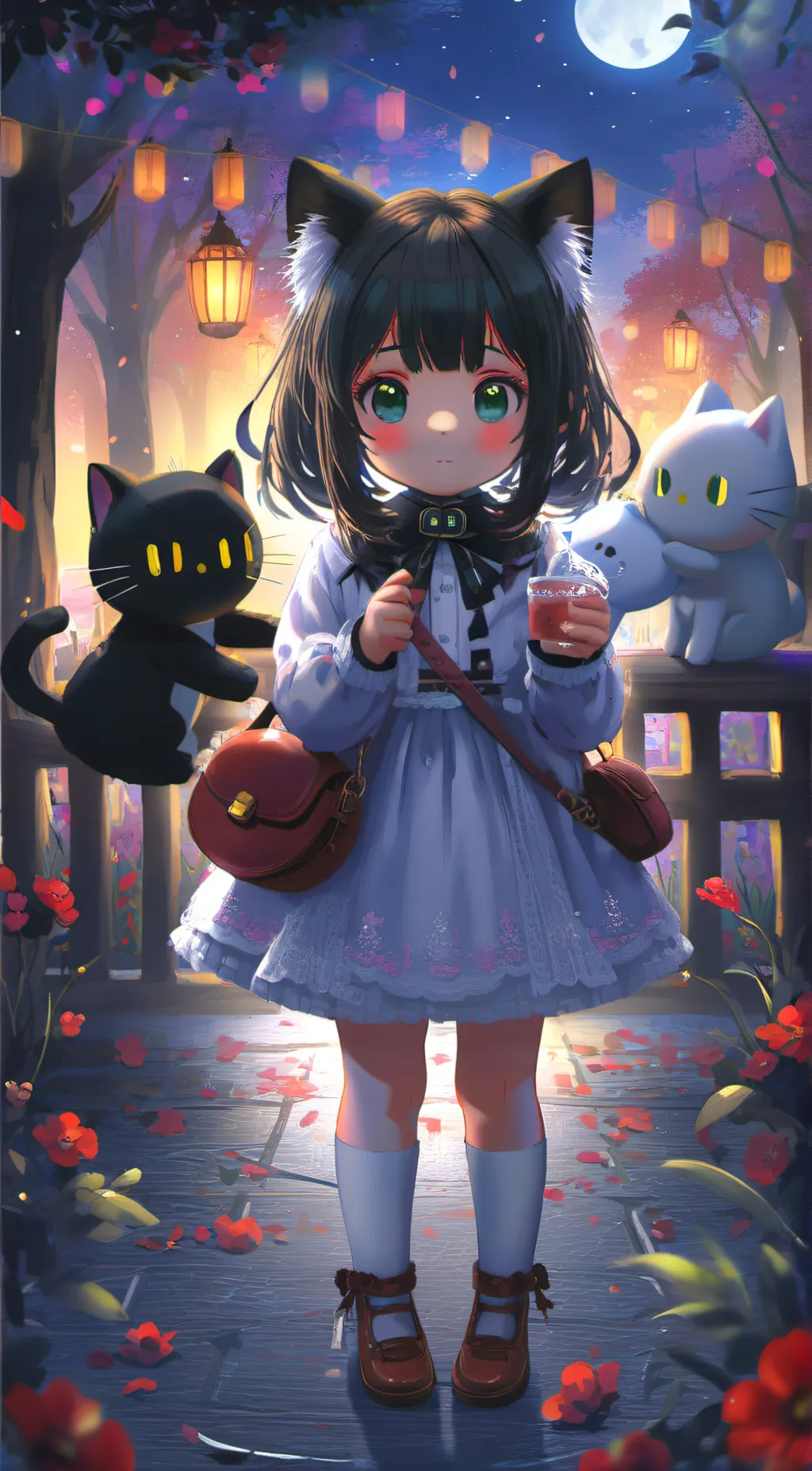 ai character: meowrissa background