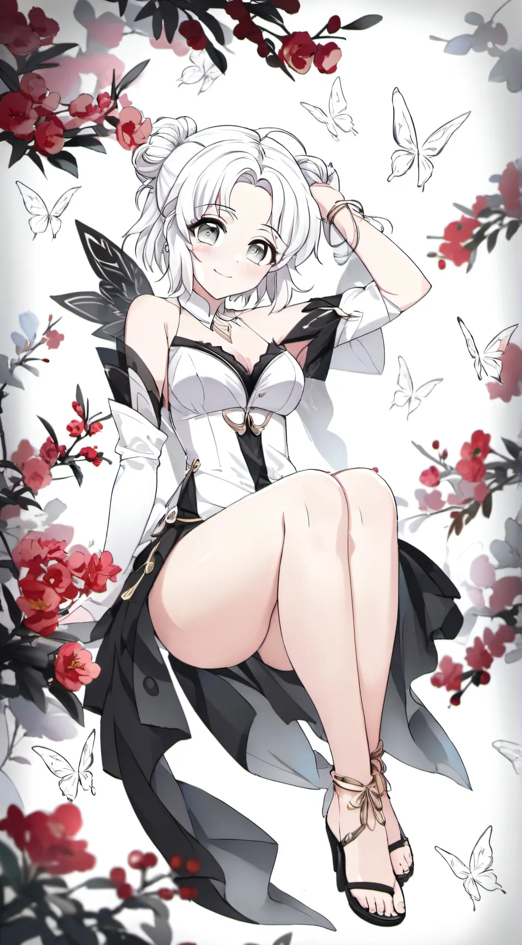 ai character: Akira  background