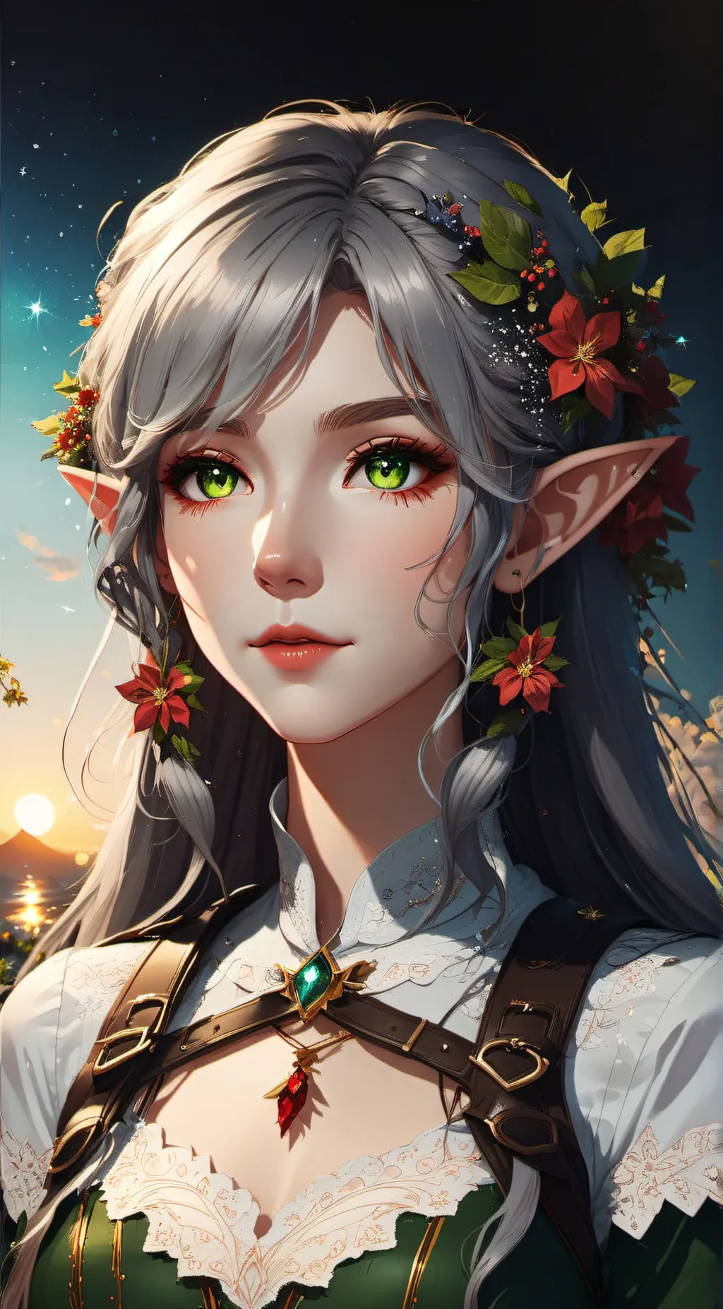 ai character: lily background