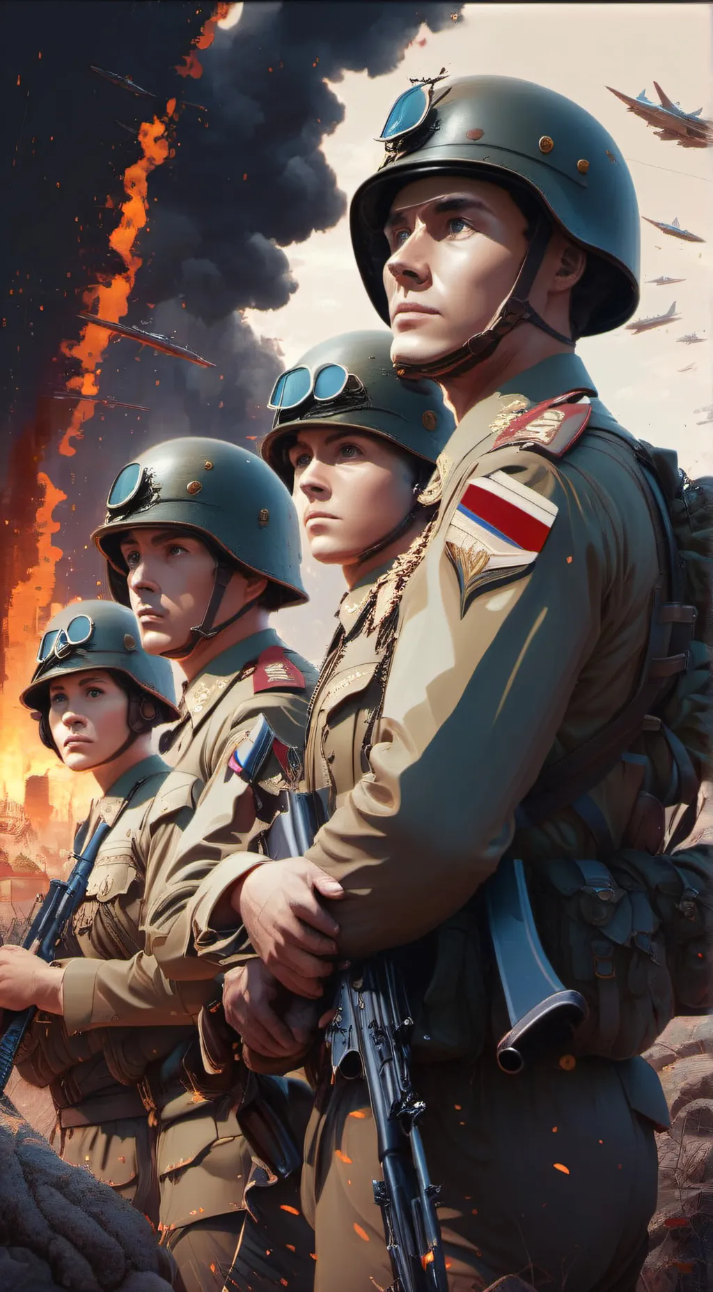 ai character: War background