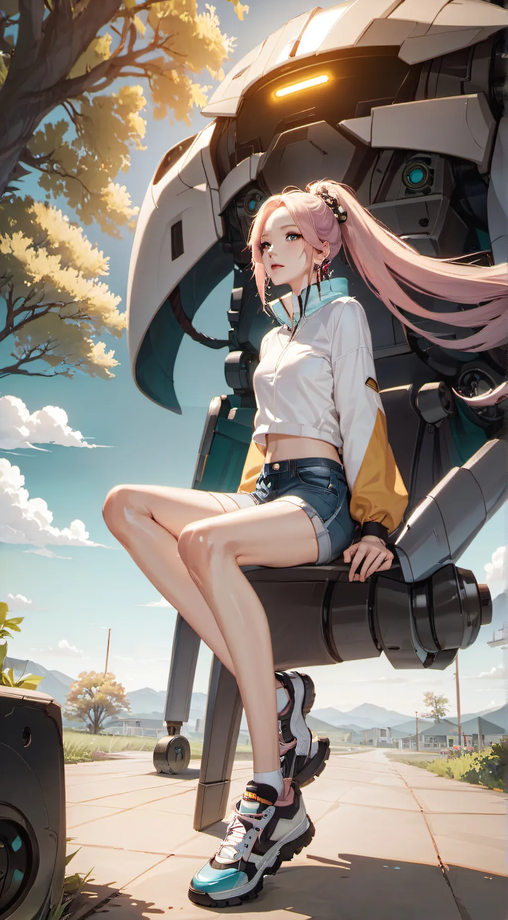 ai character: eve background