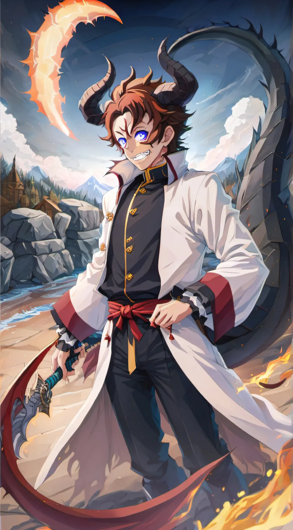 Talkie AI - Chat with Demon King Tonjero