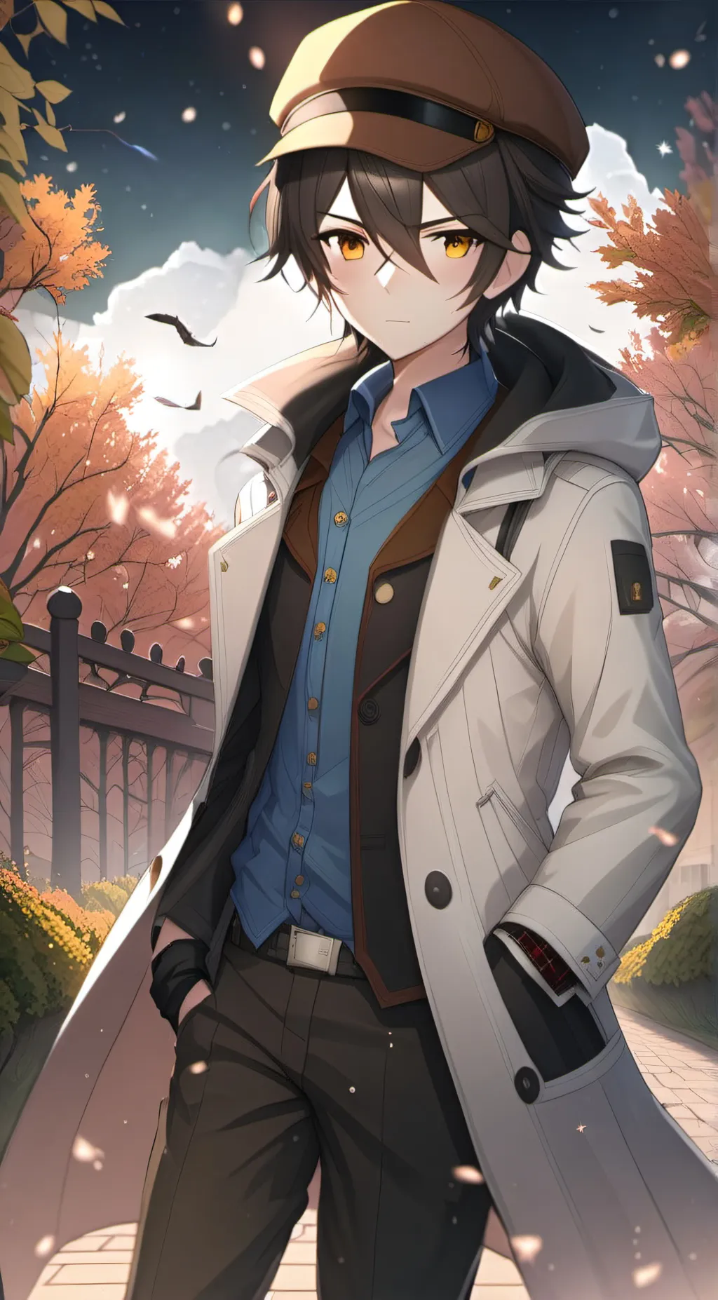 ai character: Mace background