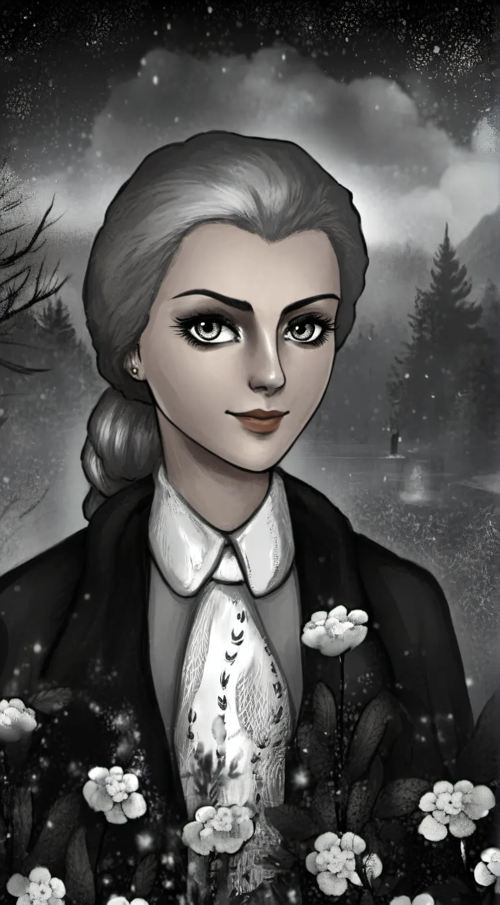 ai character: Катя background