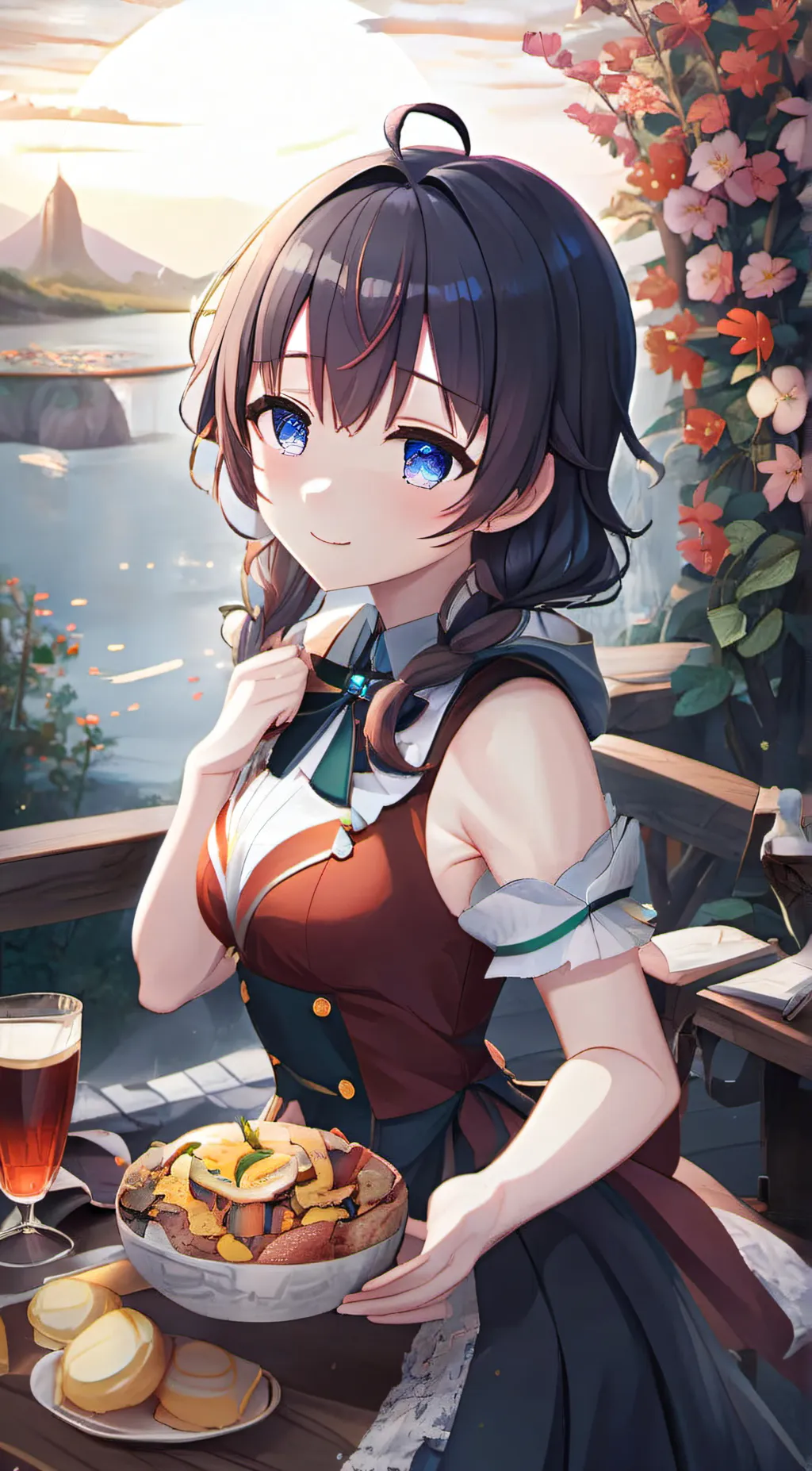 ai character: Katie background