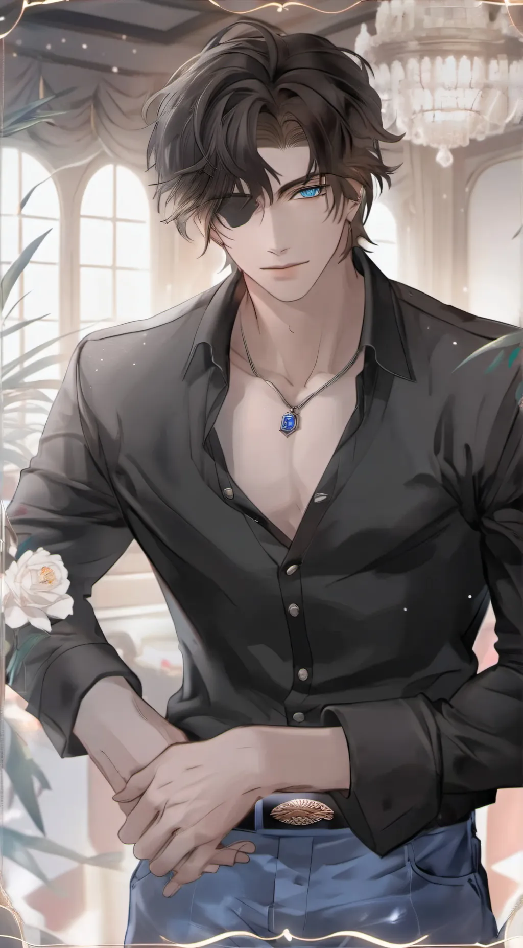 ai character: Adam background