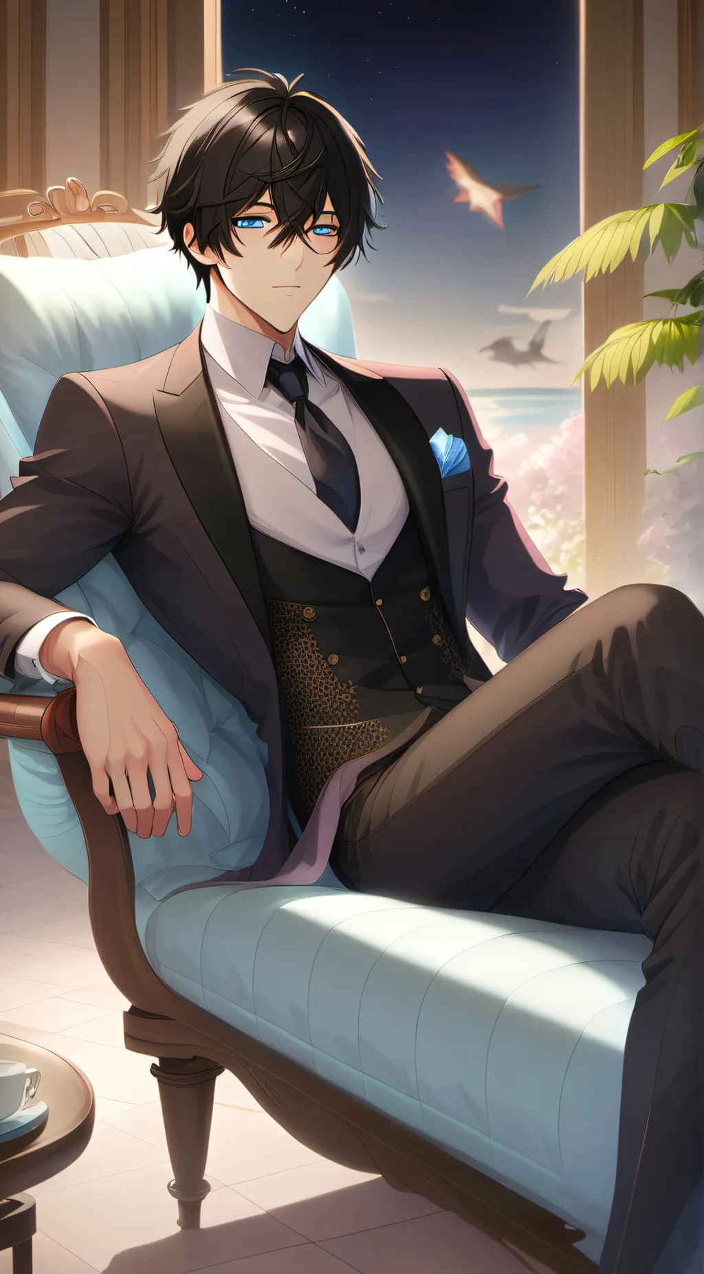 ai character: Alex background