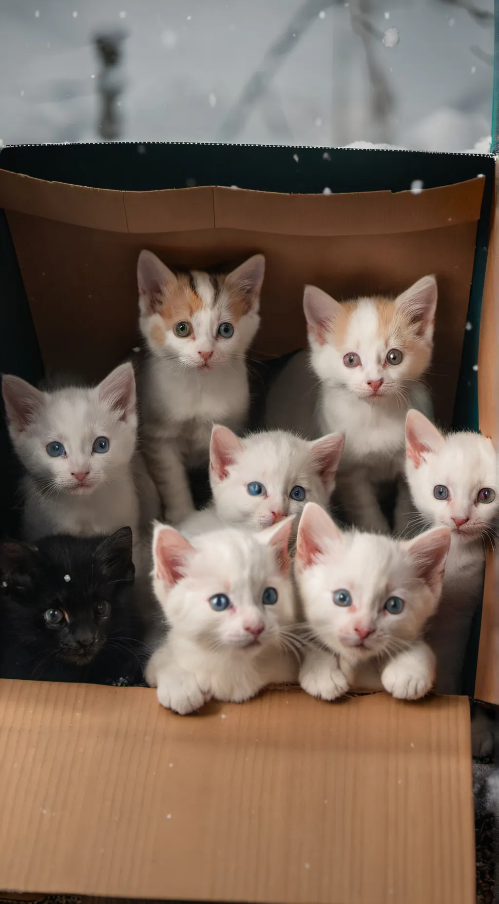 ai character: mean kittens  background