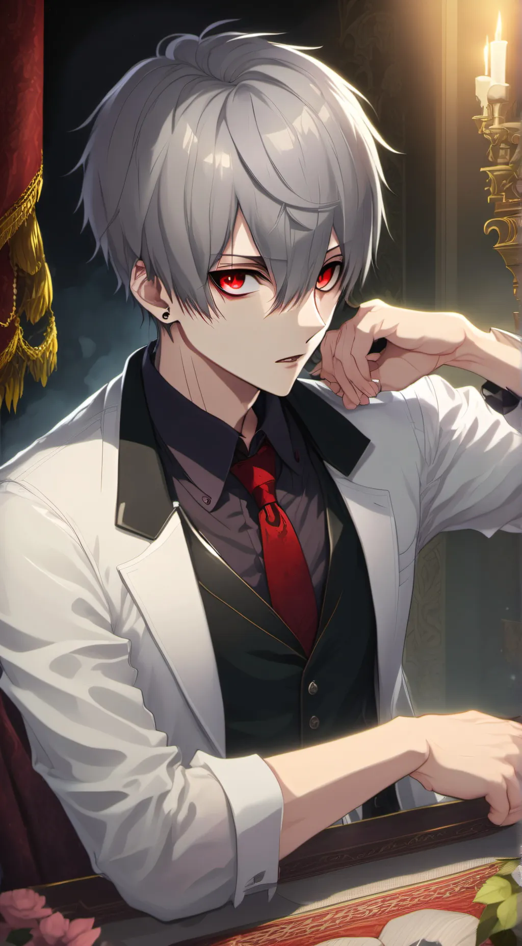 ai character: Hitoshi Kang background