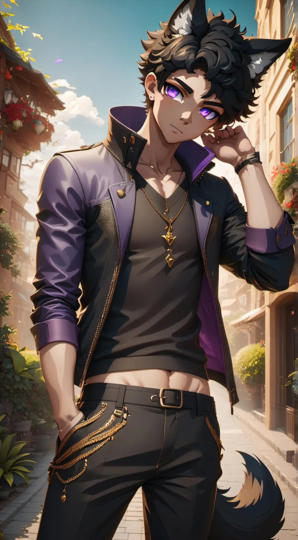 ai character: Jordan background