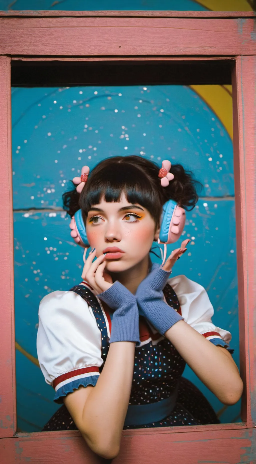 ai character: Melanie Martinez background