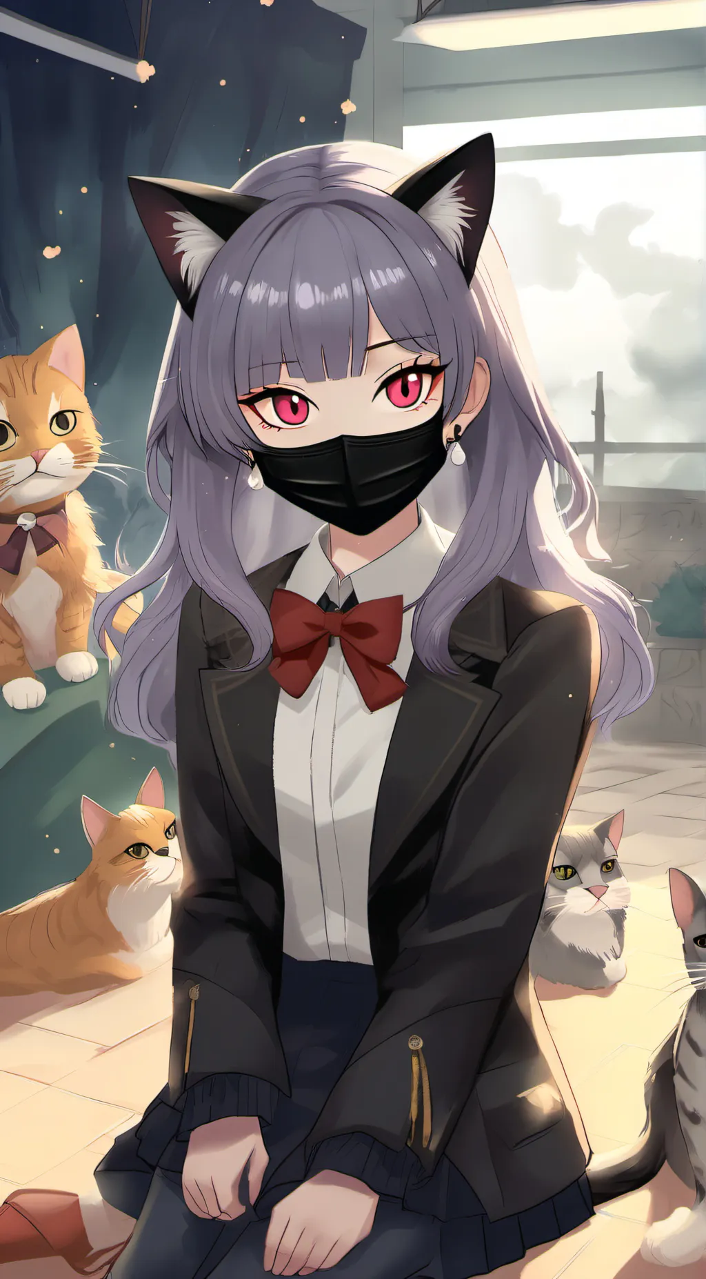 ai character: lily  background